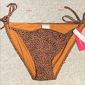 Size L Xhilaration Leopard Print Bikini Bottoms